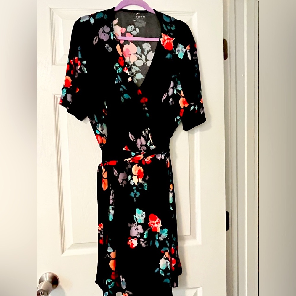 Apt 9 Faux Wrap Dress XXL